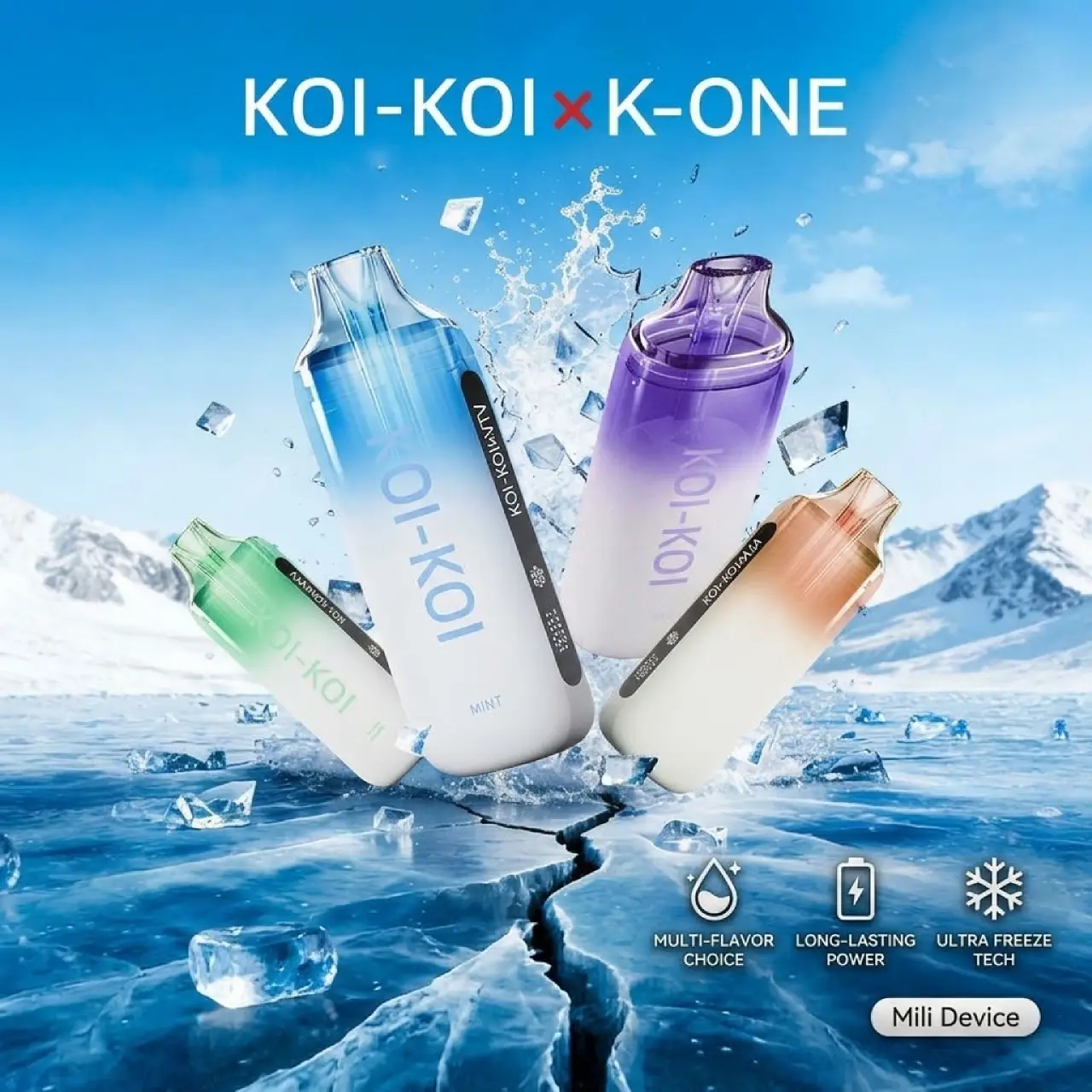 VTV 维特威 KOI-KOI K-ONE 一次性【12000口】 智能数显屏 极致浓郁口感
